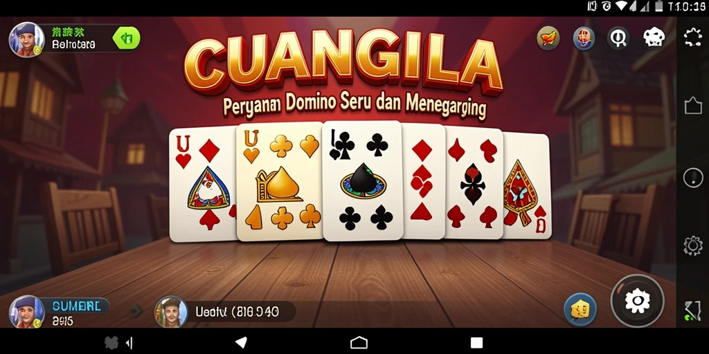 Tampilan gameplay seru di CUANGILA dengan grafis menarik.