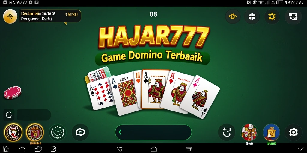 Tampilan gameplay dominasi yang menarik di HAJAR777.