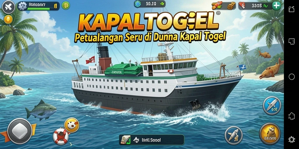 Tampilan gameplay KAPALTOGEL yang penuh aksi dan petualangan.