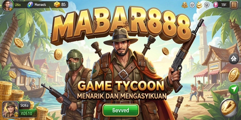Tampilan gameplay interaktif dan menarik dari MABAR88.