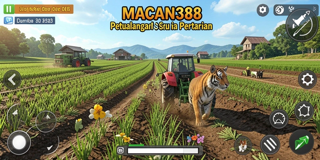 Gameplay seru bertani di ladang virtual MACAN388.