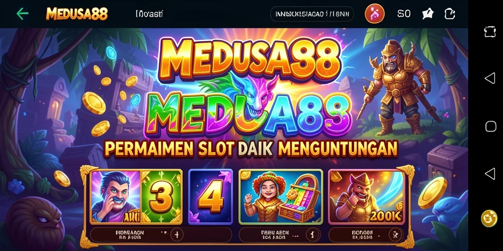 Tangkapan layar gameplay MEDUSA88 yang menarik dan penuh aksi.