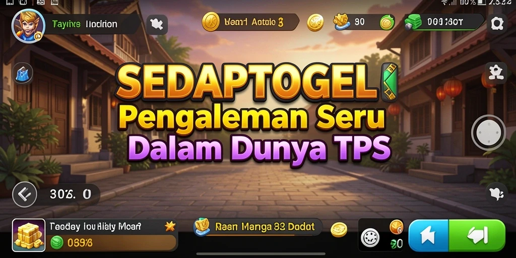 Tampilan menegangkan dari gameplay SEDAPTOGEL dengan aksi TPS.