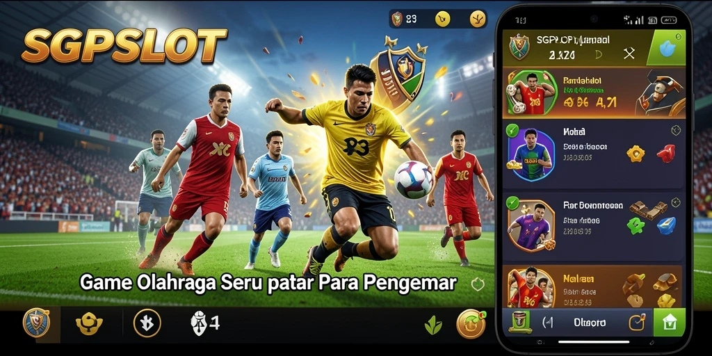 Tampilan menarik dari gameplay SGPSLOT dengan berbagai olahraga.