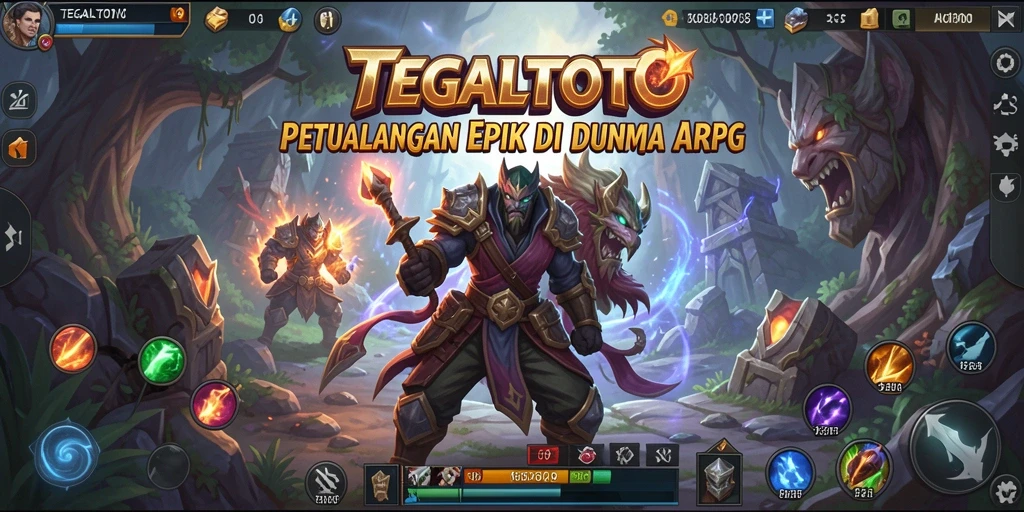 Screenshot menampilkan aksi tempur seru dalam gameplay TEGALTOTO.
